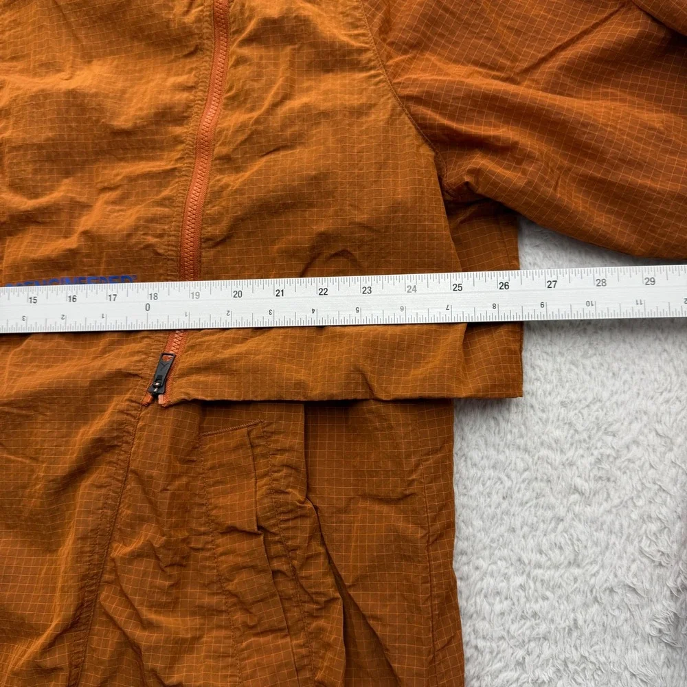 Jordan 23 Engineered Mens XXL Burnt Orange Ripstop Multi Zip Windbreaker Jacket